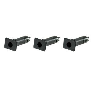 Jeep Wrangler Half Door Insert Set - Rugged Ridge - Black - `87-`06